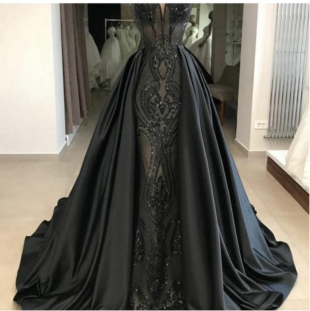 Black Wedding Dress